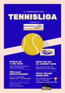 Frankenfelser Tennisliga 2025: Anmeldeinfos